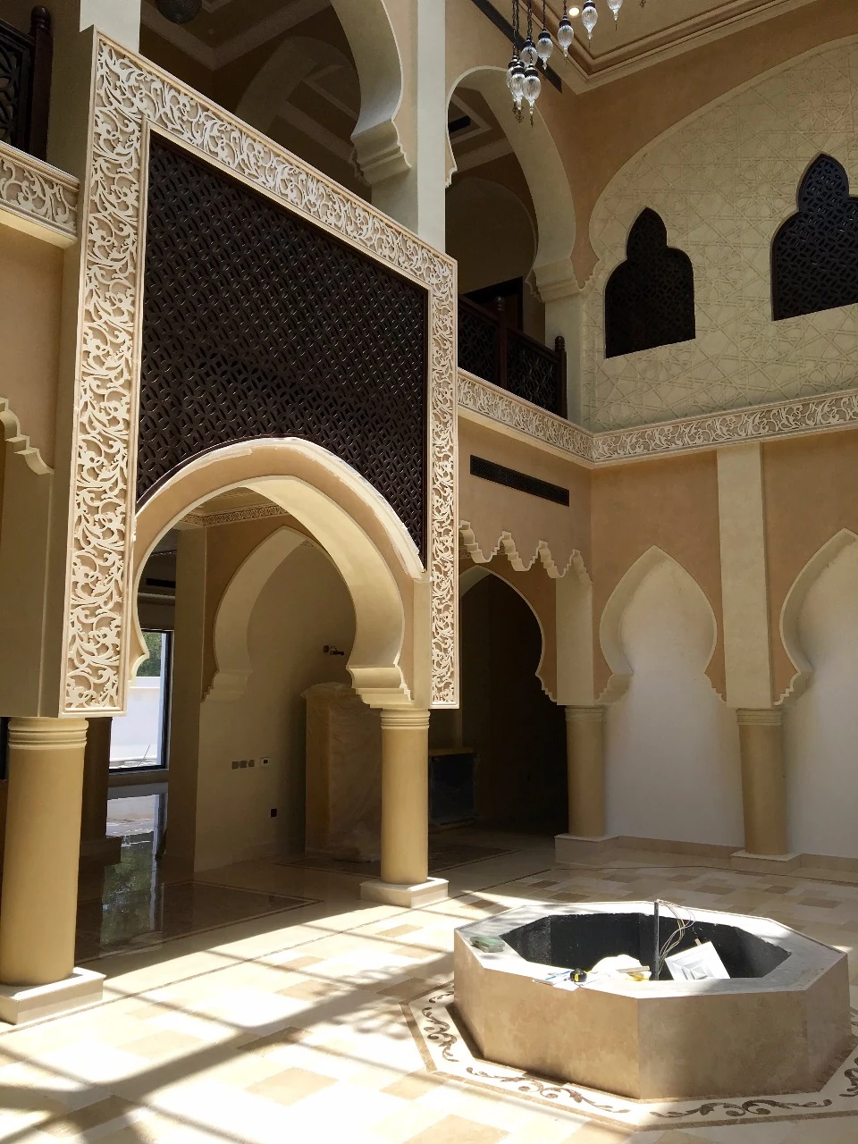 Carved Stone Interior