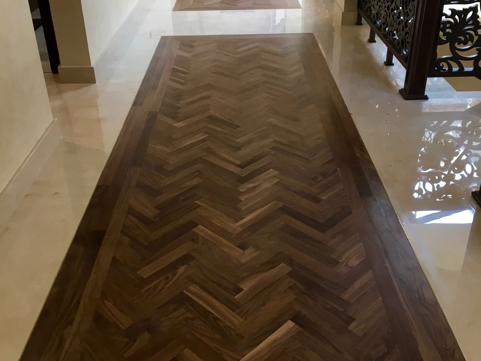 Stone & Timber Floor
