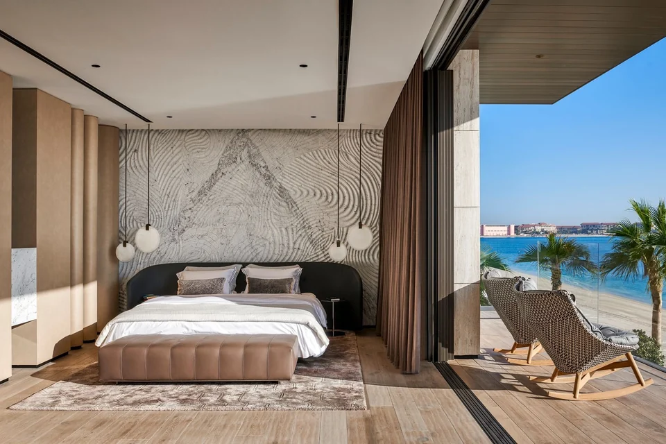 Waterfront Bedroom Balcony