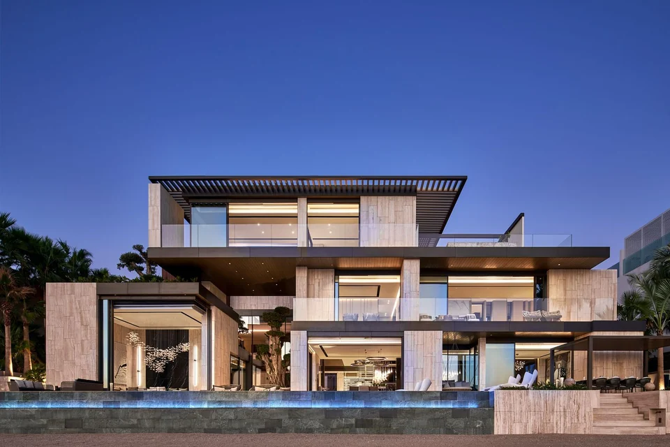 Kural Vista waterfront rear facade